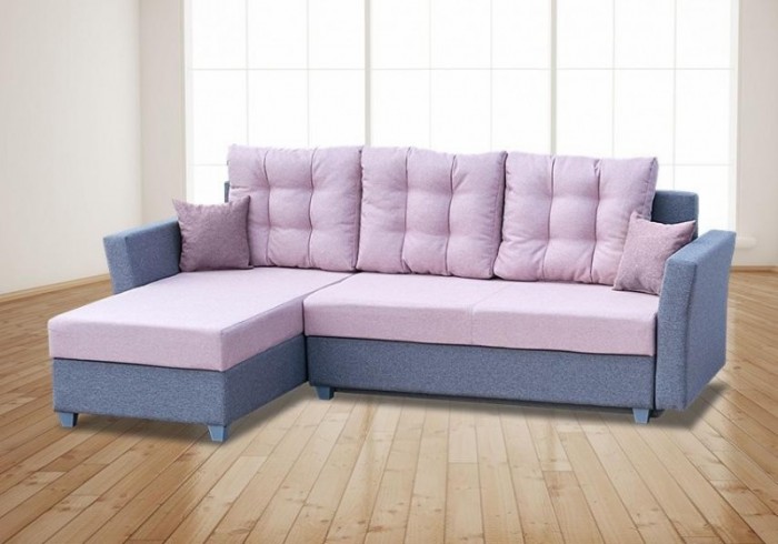 Louton mini ágyazható sarokülő - Szövet kanapék