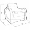 Rafi 321-es ülőgarnitúra - ágyazható 3-as kanapé
