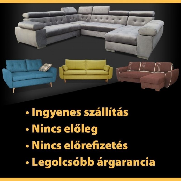 Reggio U formájú kanapé - 