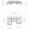 Salona XL U-form – W
